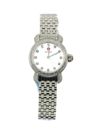 Michele CSX Diamond Stainless Steel Watch MW03A01H7046