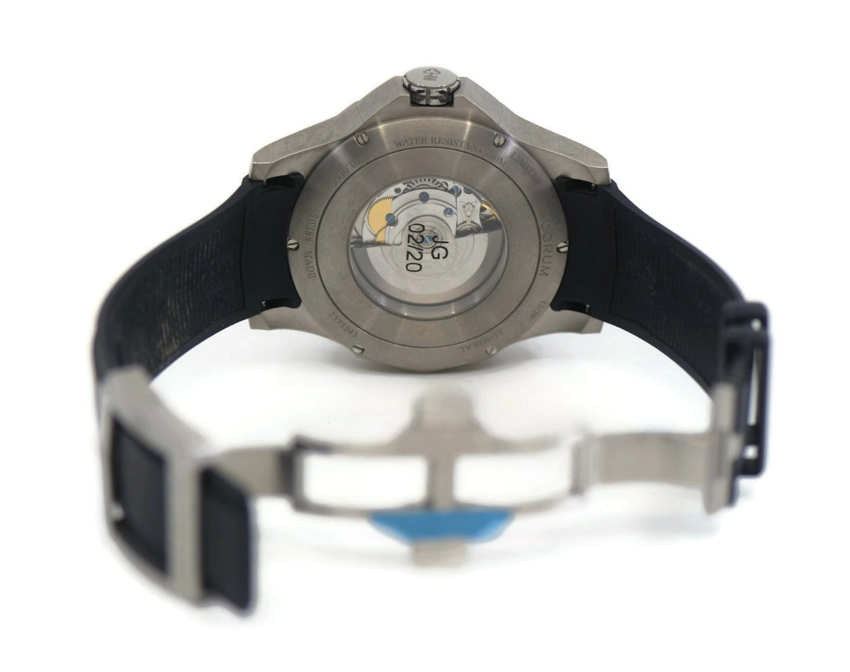Corum Admiral's Cup Racer Stainless Steel Watch 411.100.04