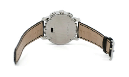 Bulgari Chronograph Stainless Steel Watch BB42SL