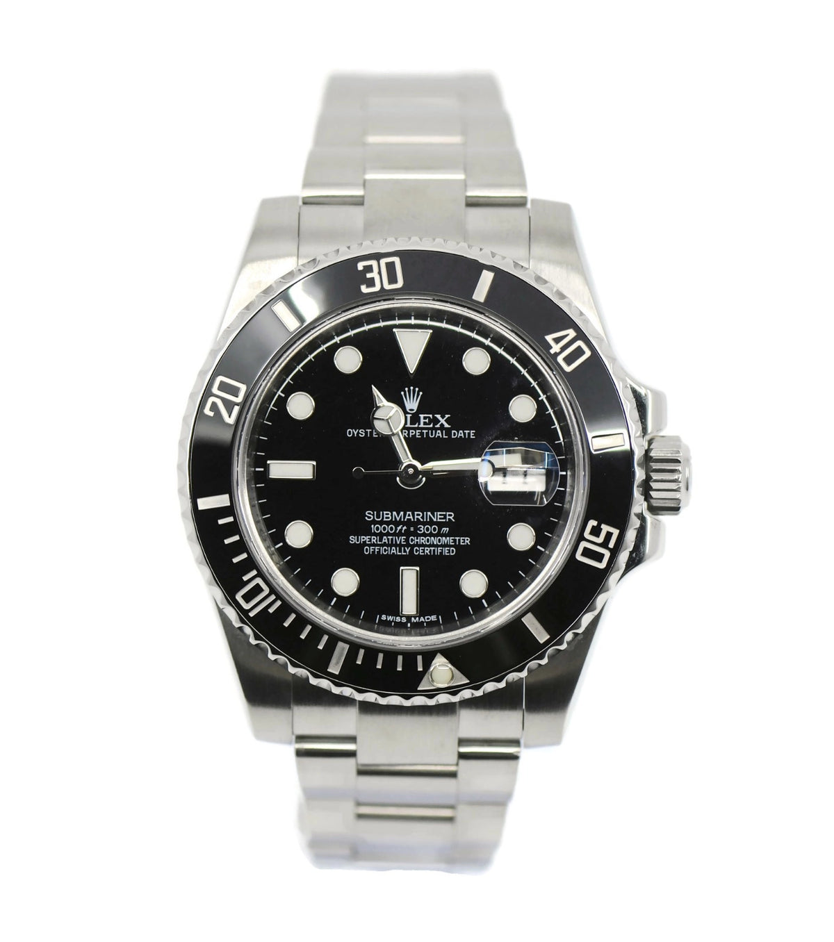 Rolex Submariner Stainless Steel Watch 116610LN
