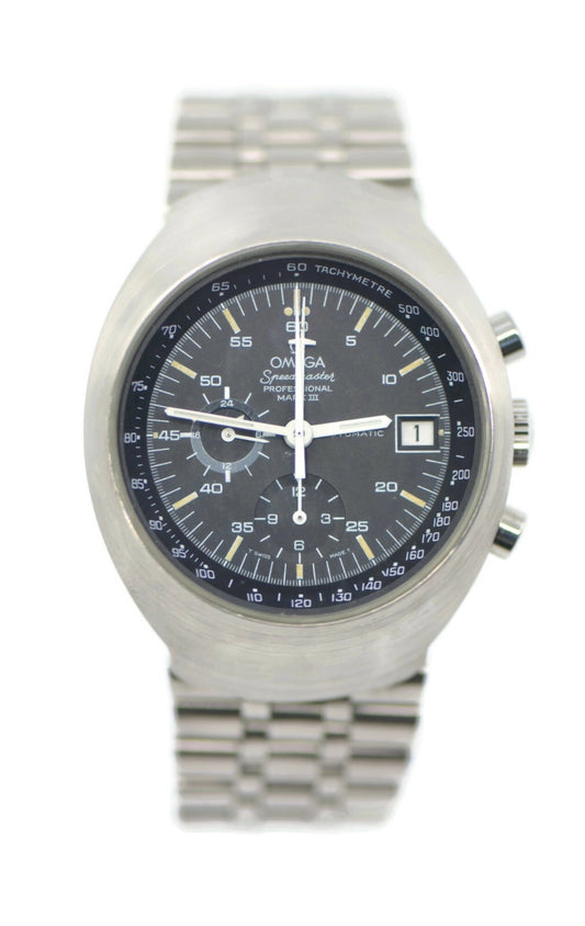 Omega Speedmaster Mark III Chronograph Stainless Steel Watch 176.002