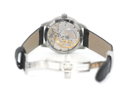 Glashutte Original Panomaticdate Stainless Steel Watch 90-01-02-02-14