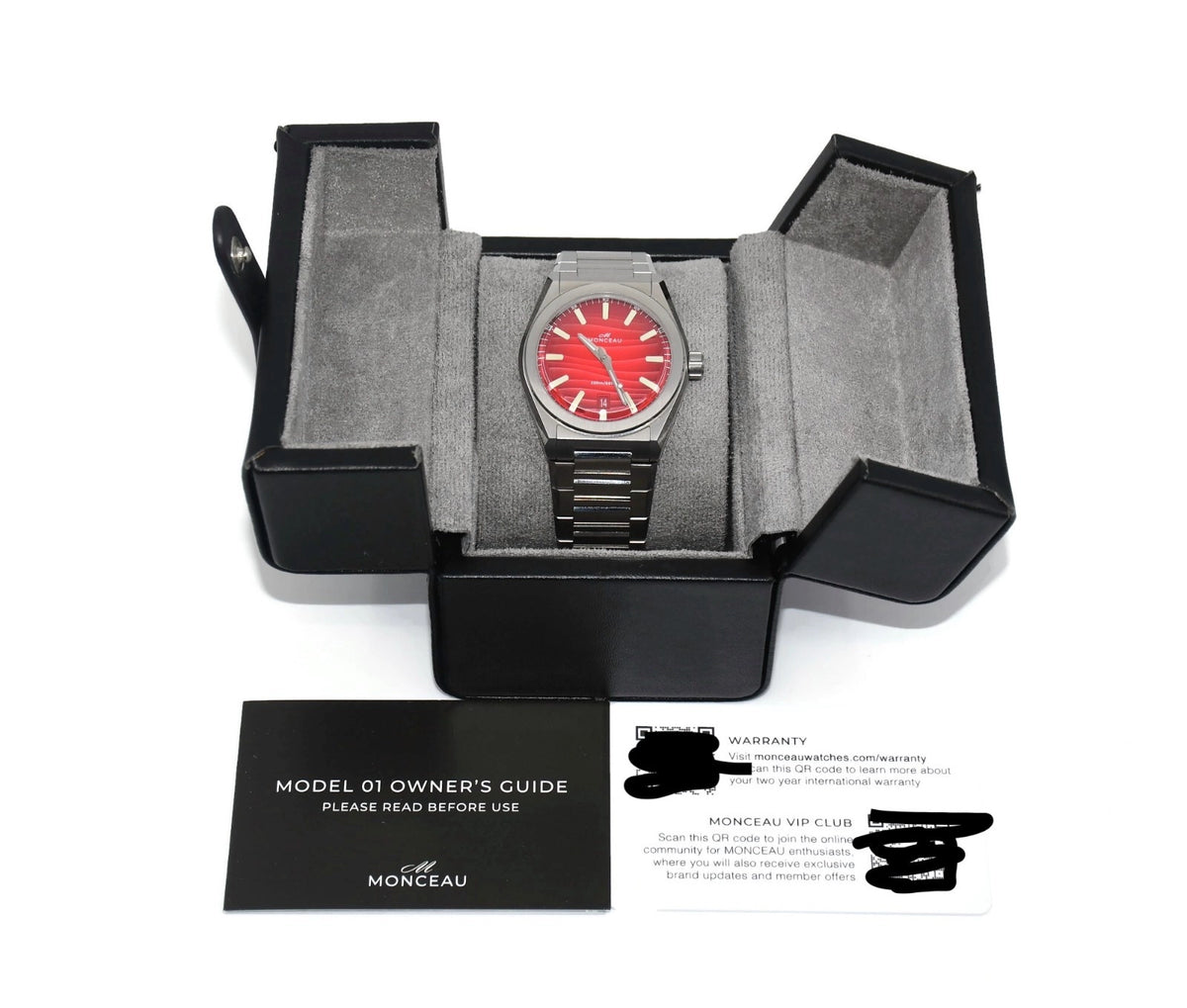 Monceau Model 01 Stainless Steel Watch