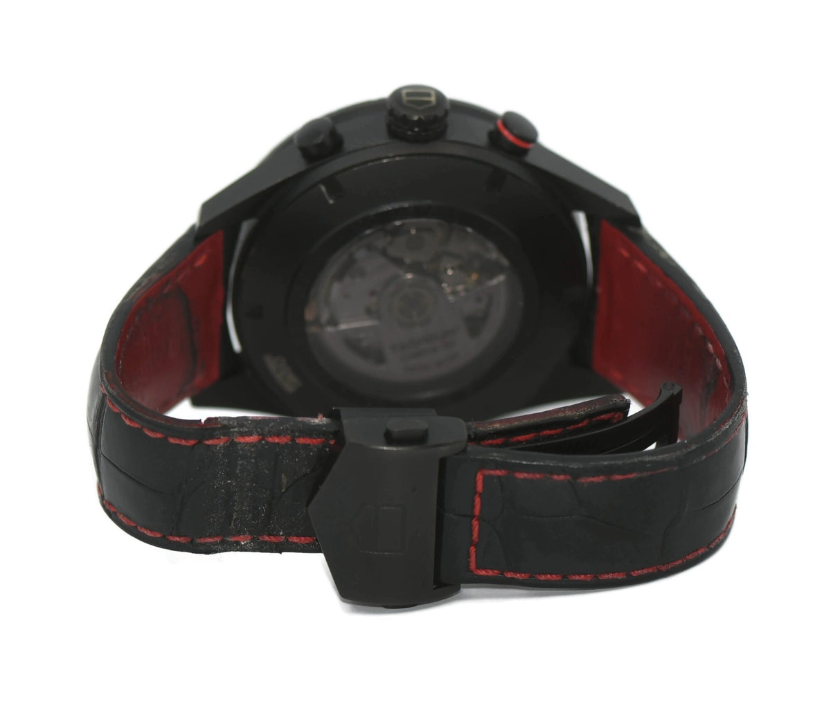 Tag Heuer Carrera Chronograph Black Titanium Watch CV2A81