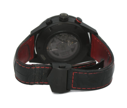 Tag Heuer Carrera Chronograph Black Titanium Watch CV2A81
