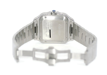 Cartier Santos Large Stainless Steel Watch WSSA0071