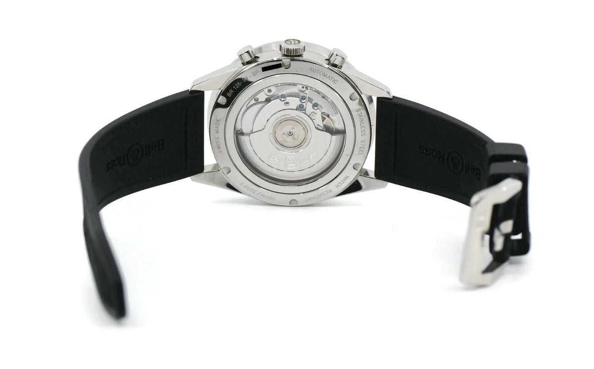 Bell & Ross Heritage Chronograph Stainless Steel Watch BR126