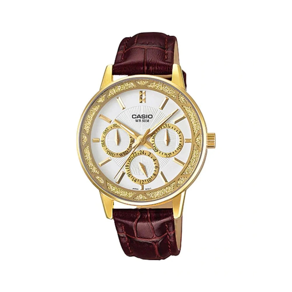 Casio Gold Tone Stainless Steel Watch LTP-2087GL-5AVDF
