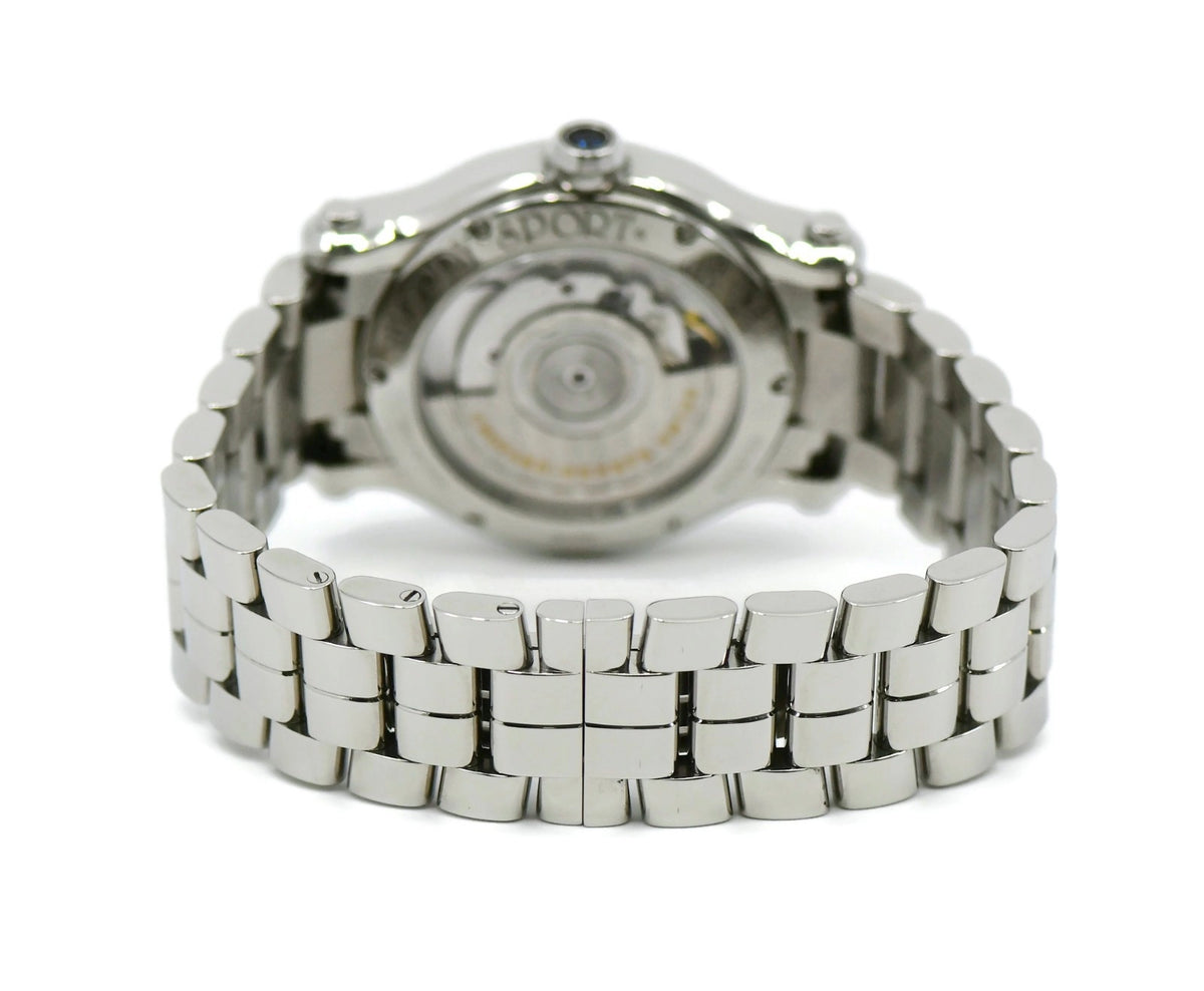Chopard Hppay Sport Diamond Stainless Steel Watch 278559