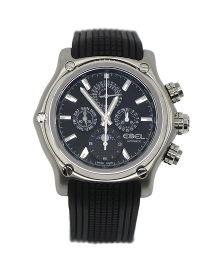 Ebel 1911 Perpepetual Calendar Stainless Steel Watch E9288L70