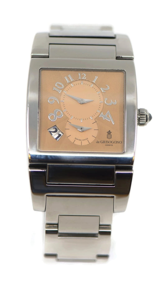 De Grisogono UNO/DF Stainless Steel Watch