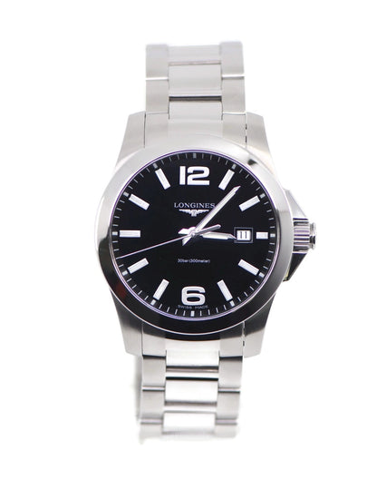Longines Conquest Stainless Steel Watch L3.759.4
