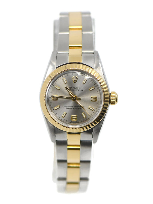Rolex Oyster Perpetual 18K/Stainless Steel Watch 76193