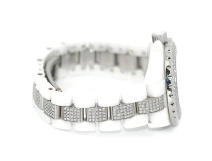 Chanel J12 Diamond White Ceramic Watch H1420