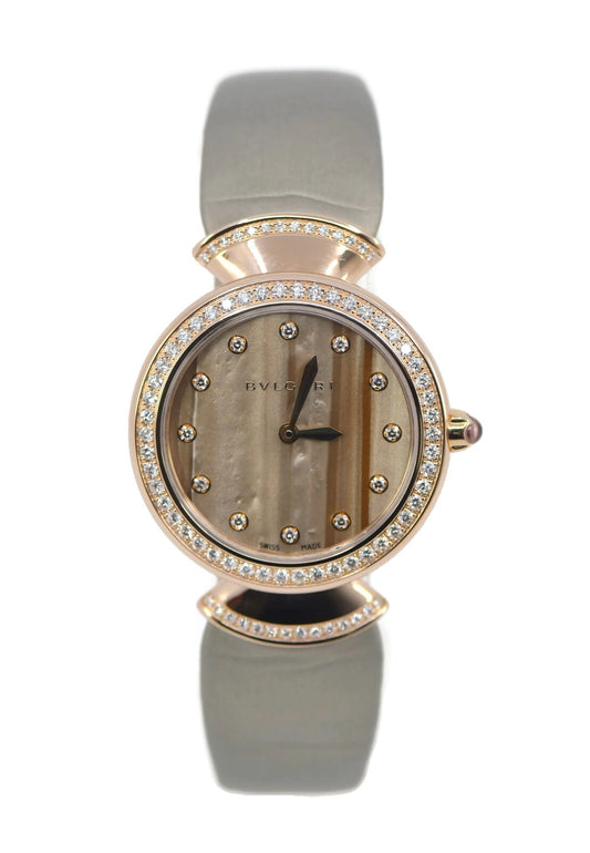 Bulgari Diva Dream Diamond 18K Rose Gold Watch DVP30G