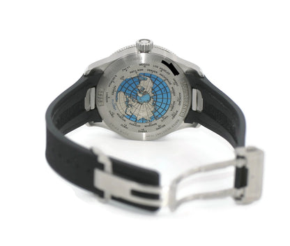 Montblanc 1858 GMT Stainless Steel Watch 129766
