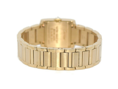 Cartier Tank Francaise Diamond 18K Yellow Gold Watch WJTA0039