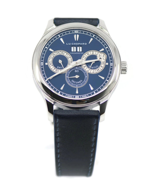 Chopard L.U.C. Perpetual Calendar Stainless Steel Watch 168561