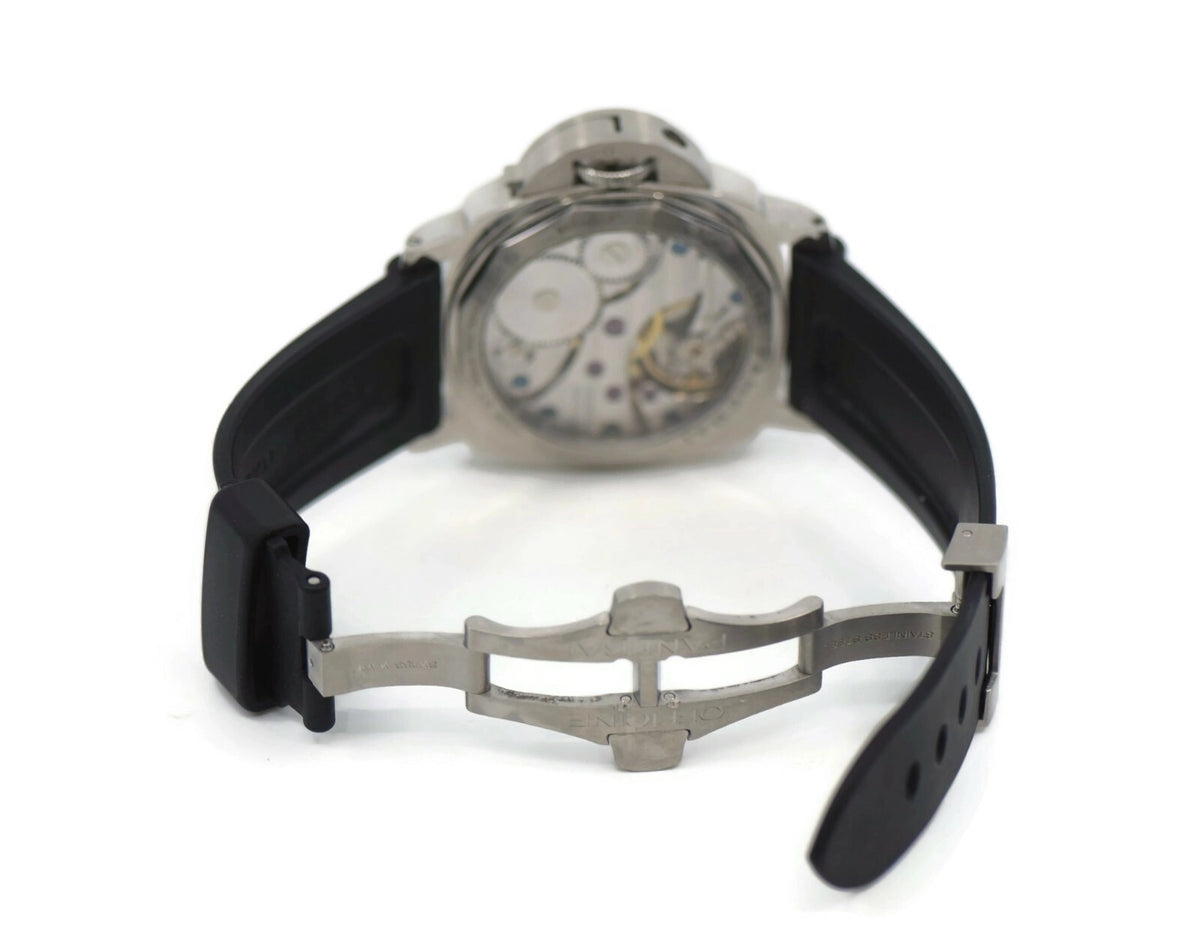 Panerai Luminor Base Left Hand Stainless Steel Watch PAM219