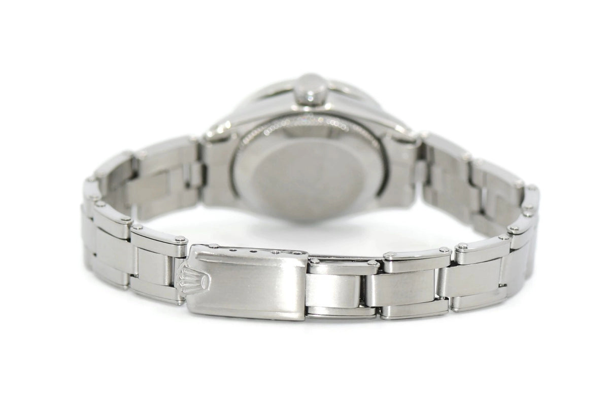 Rolex Oyster Perpetual Diamond Stainless Steel Watch 6618