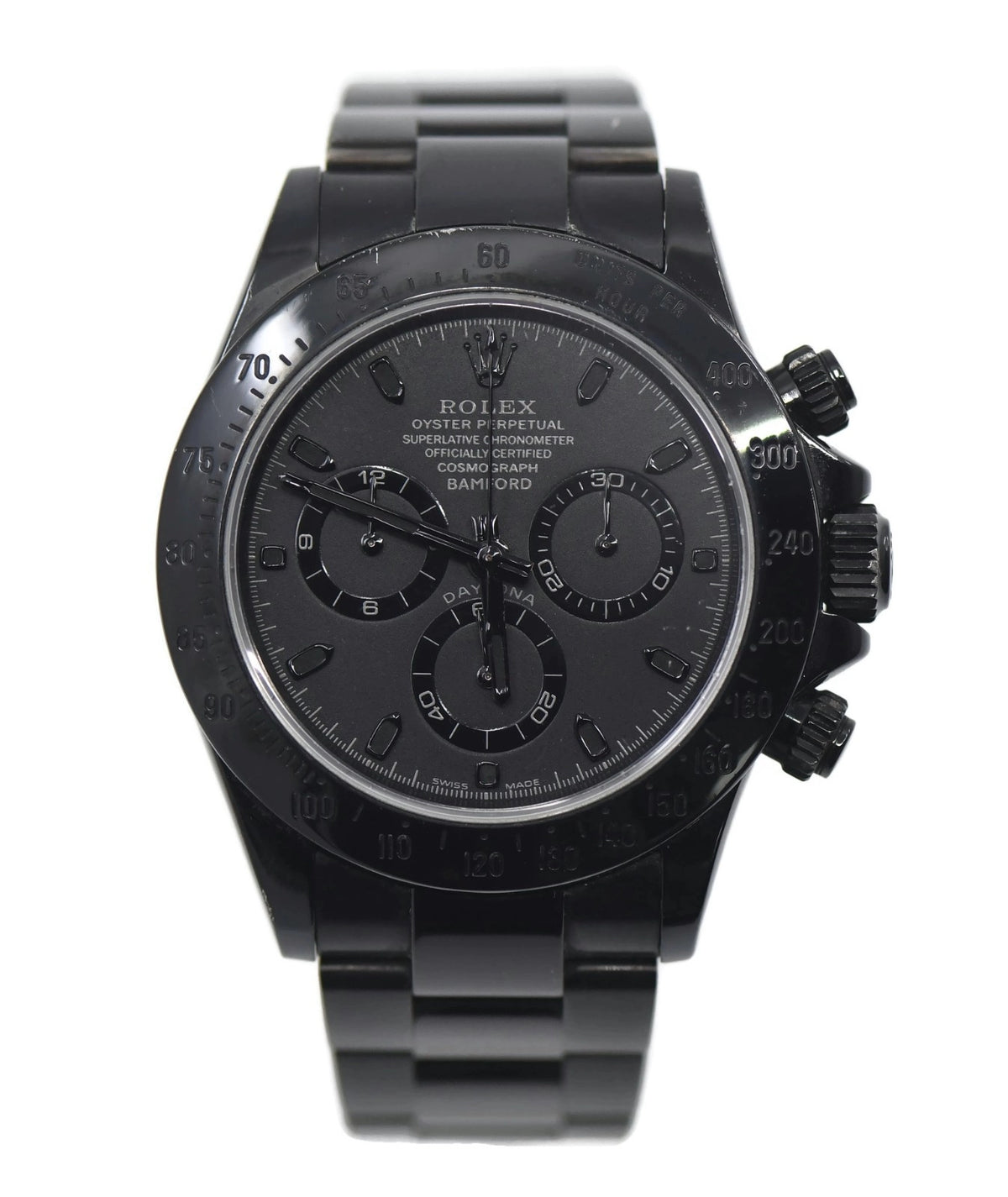 Rolex Daytona Bamford ADLC Stainless Steel Watch 116520