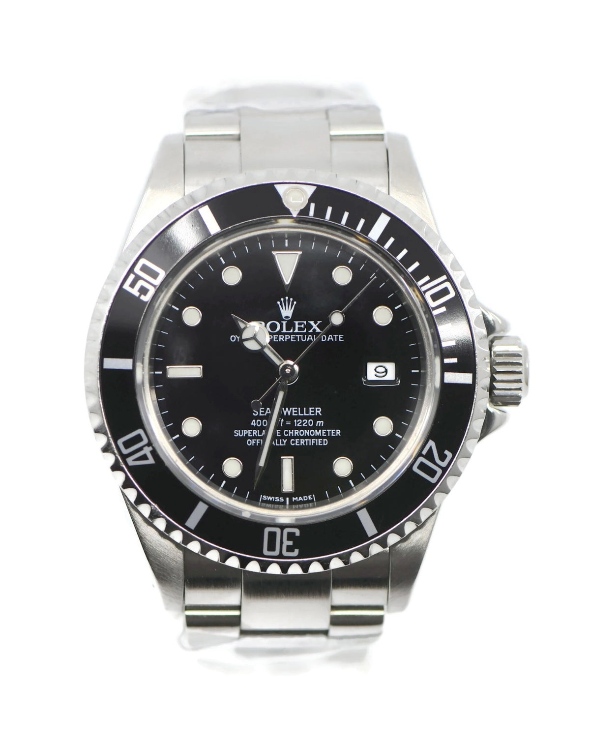 Rolex Sea Dweller Stainless Steel Watch 16600