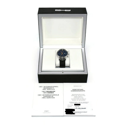IWC Portofino Chronograph Stainless Steel Watch IW391036