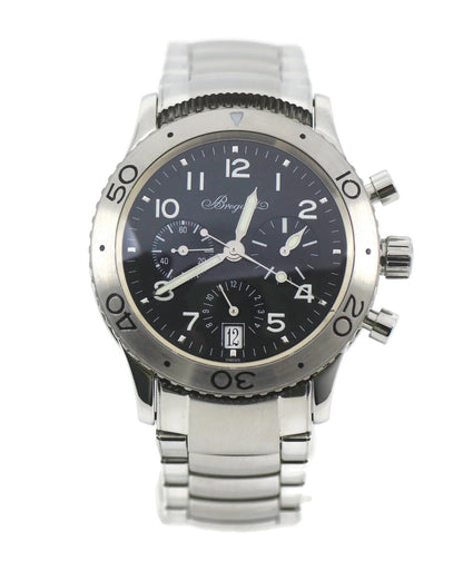 Breguet Transatlantique Type XX Stainless Steel Watch 3820