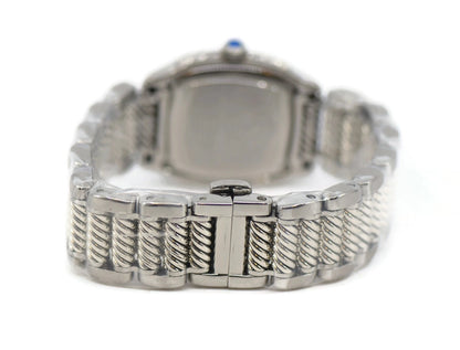 David Yurman Thoroughbred Diamond Stainless Steel Watch T304