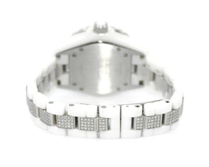 Chanel J12 Diamond White Ceramic Watch H1420