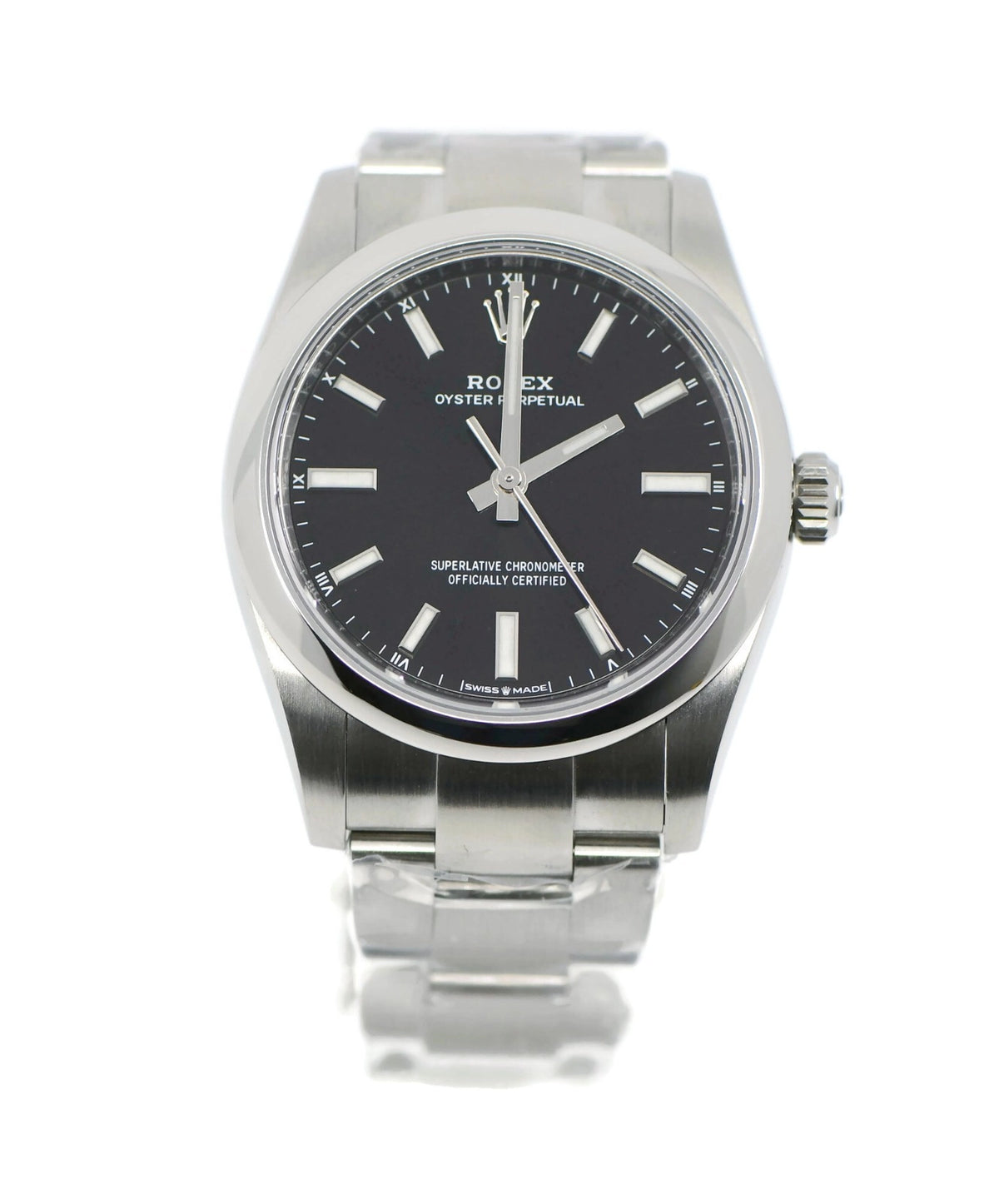 Rolex Oyster Perpetual 34 Stainless Steel Watch 124200