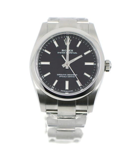 Rolex Oyster Perpetual 34 Stainless Steel Watch 124200