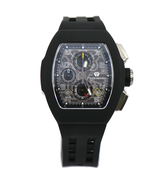 Tsar Bomba Atomic Series Stainless Steel Watch
