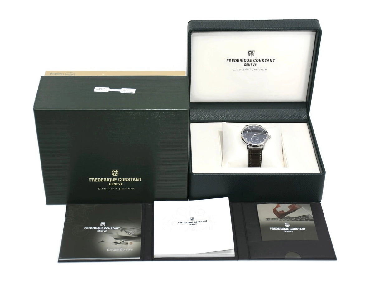 Frederique Constant Slimline Stainless Steel Watch FC-723