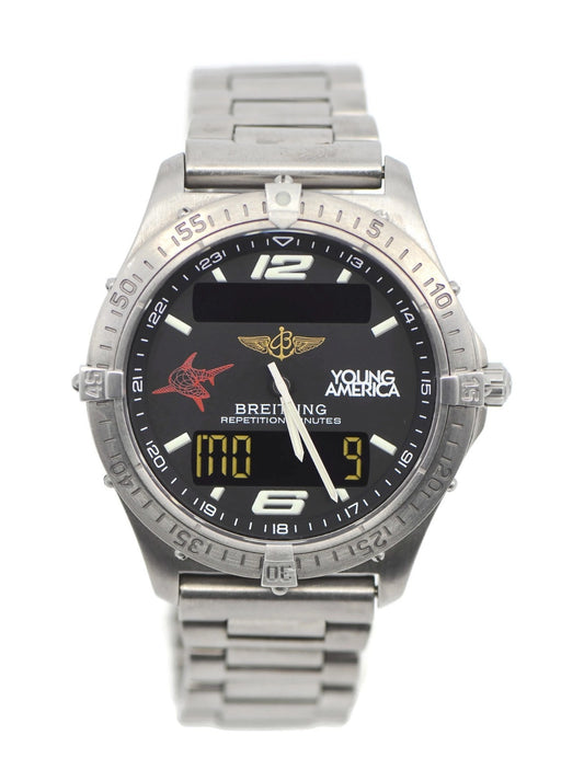 Breitling Aerospace Young America Titanium Watch E65362