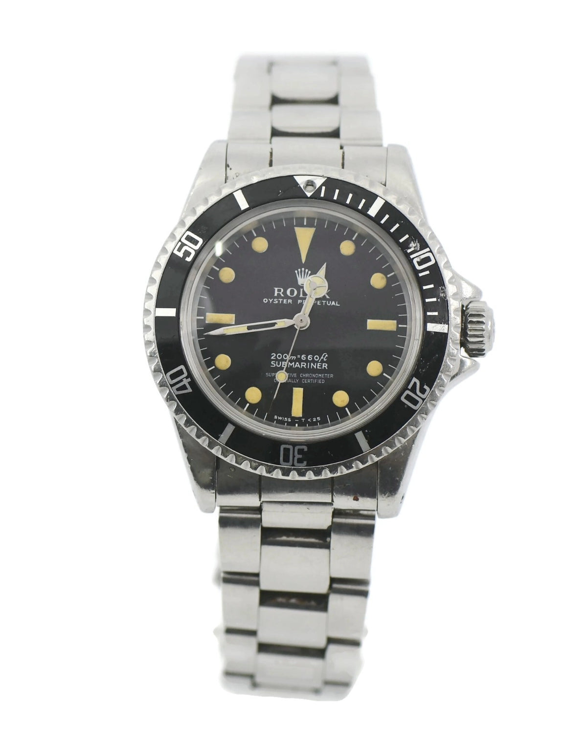 Rolex Submariner Stainless Steel Watch 5512