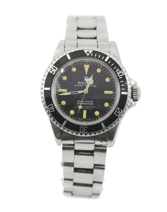 Rolex Submariner Stainless Steel Watch 5512