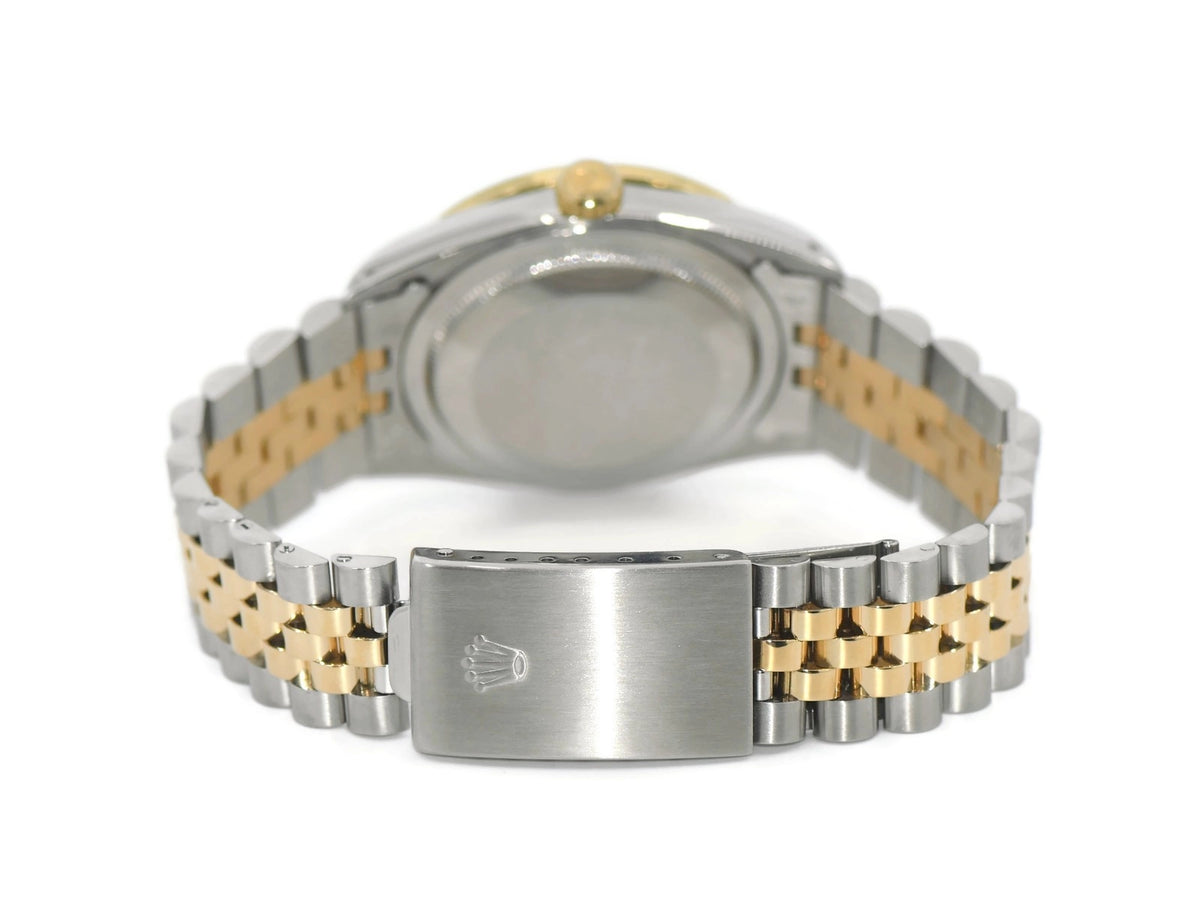 Rolex Datejust Diamond 18K/Stainless Steel Watch 16233