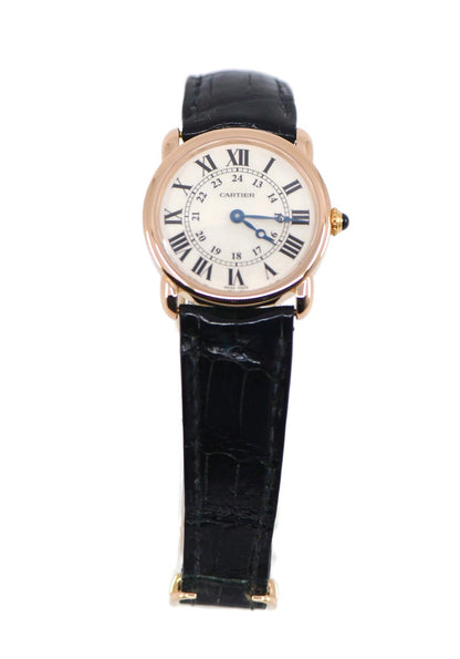 Cartier Ronde Louis 18K Rose Gold Watch W6800151