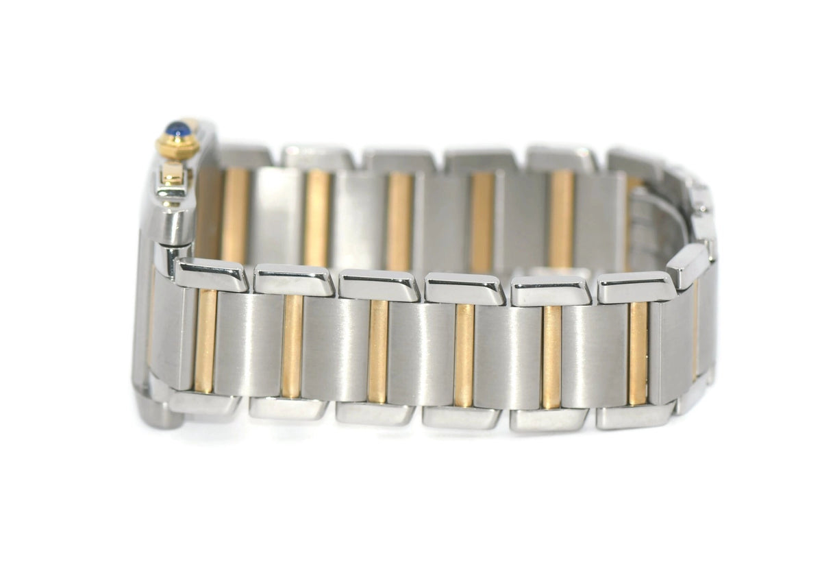 Cartier Tank Chronograph 18K/Stainless Steel Watch W51004Q4