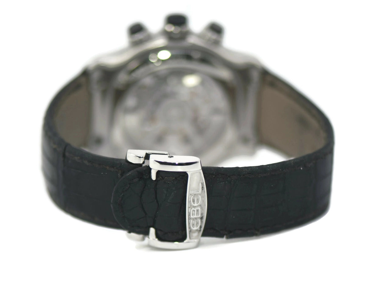 Ebel 1911 BTR Chronograph Stainless Steel Watch E9139L72