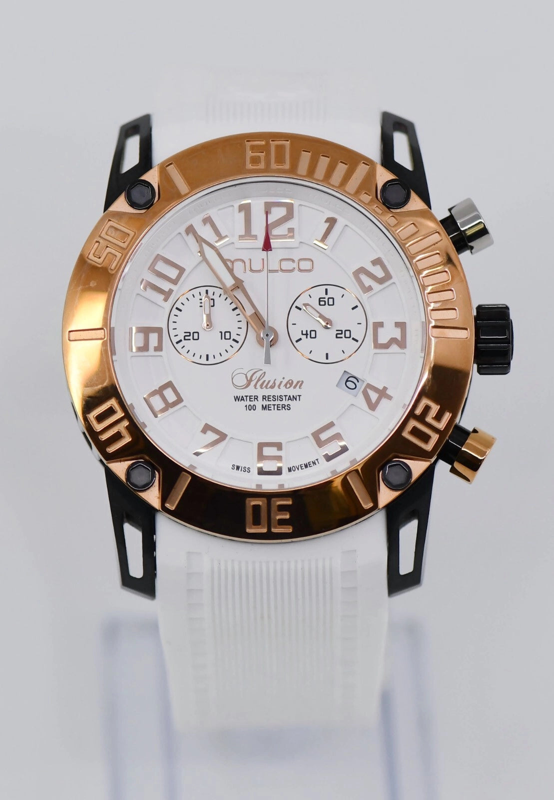 Mulco Illusion Two Tone Stainless Steel Watch MW311011015