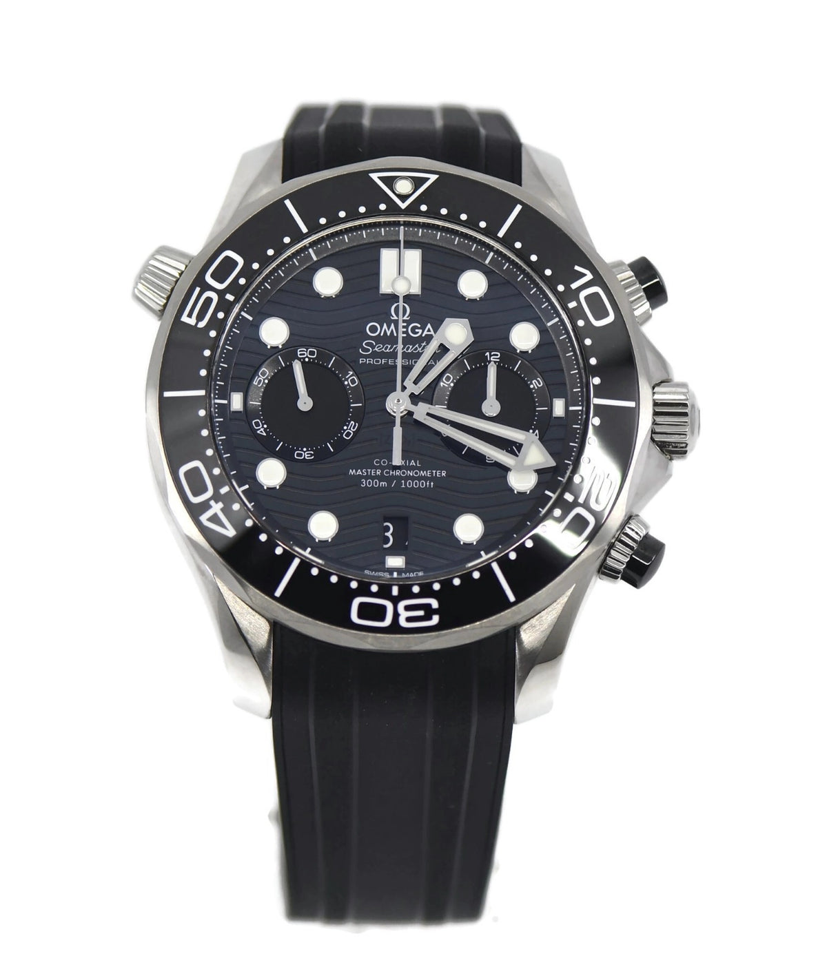 Omega Seamaster Diver Chronograph Stainless Steel Watch 210.32.44.51.01.001