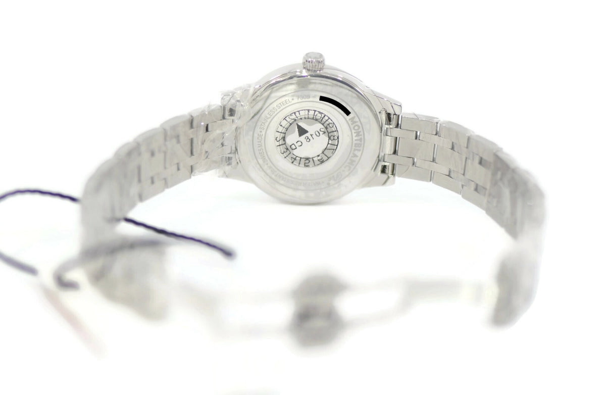 Montblanc Date Boheme Stainless Steel Watch 111207