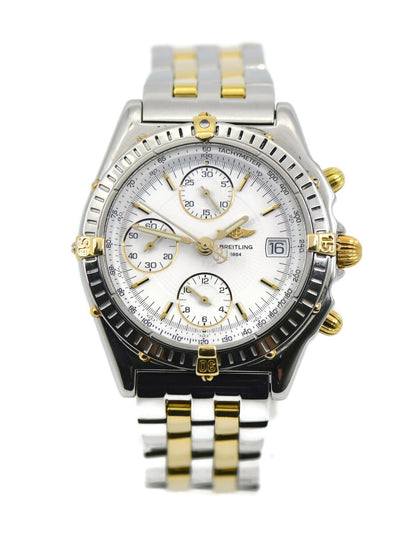 Breitling Chronomat Two Tone Stainless Steel Watch B13050.1
