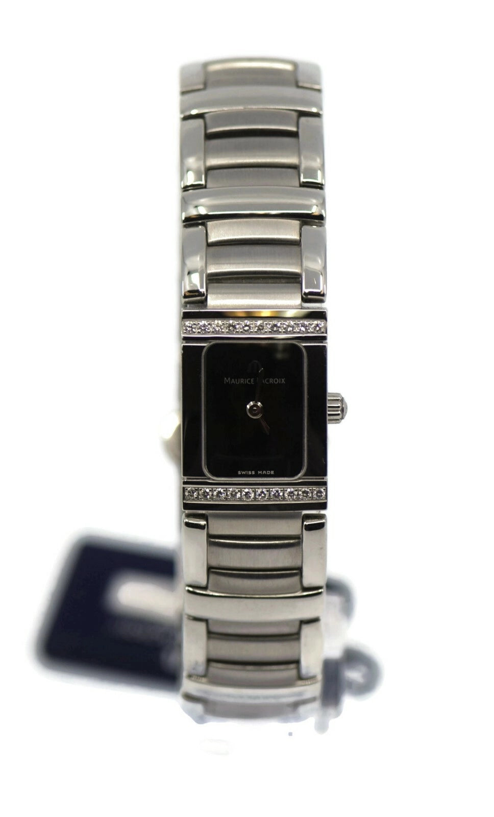 Maurice Lacroix Diamond Stainless Steel Watch