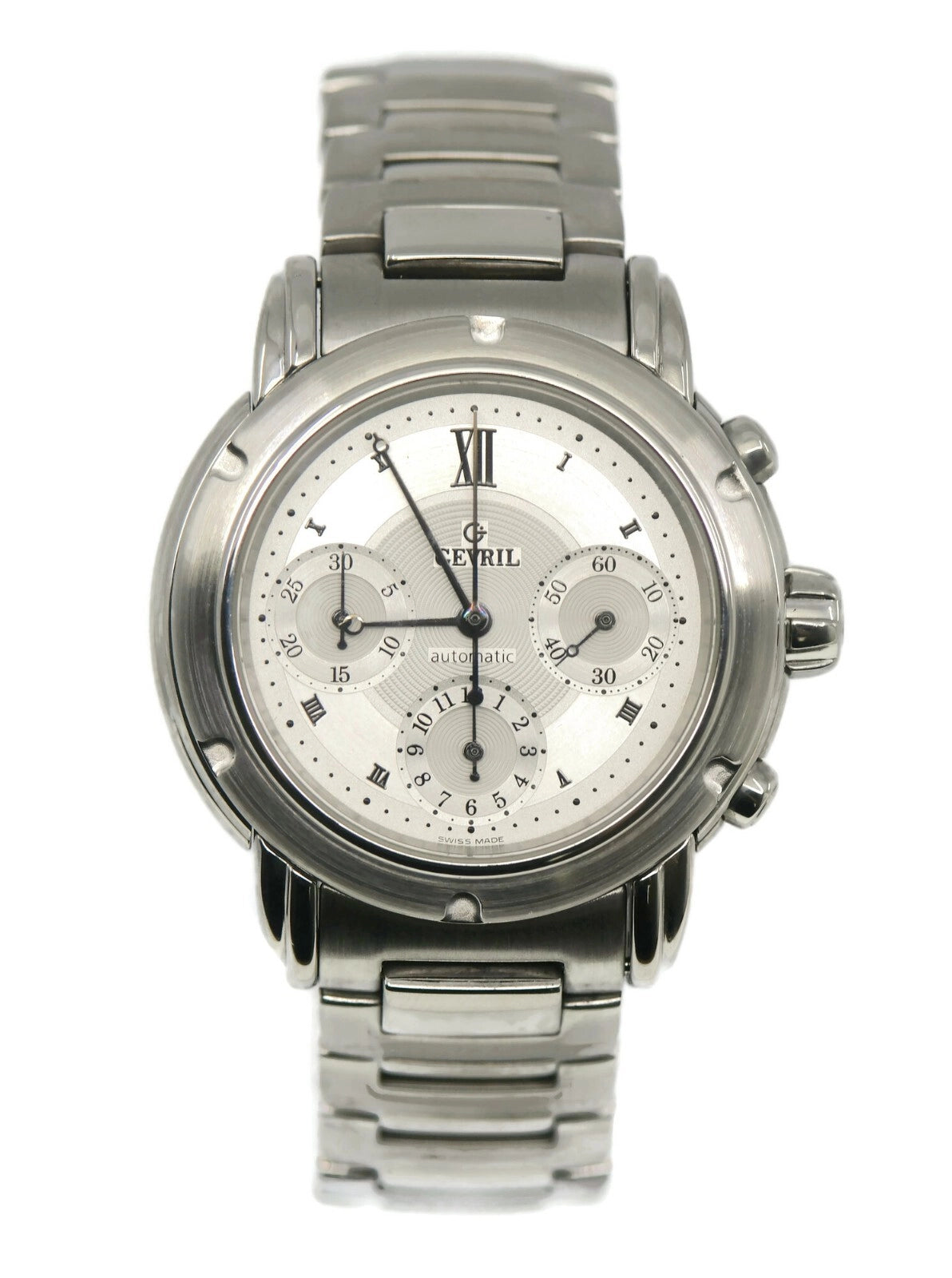 Gevril Chronograph Stainless Steel Watch K0111