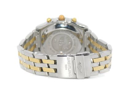 Breitling Chronomat Two Tone Stainless Steel Watch B13050.1