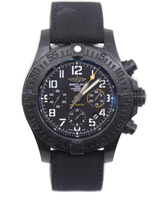 Breitling Avenger Hurricane Chronograph Black Carbon Watch XB0180