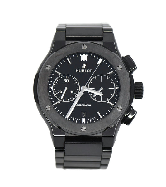 Hublot Classic Fusion Chronograph Ceramic Watch 520.CM.1170.CM